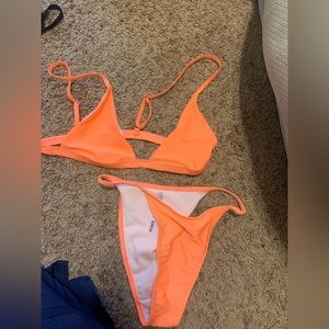 Shein orange bikini
